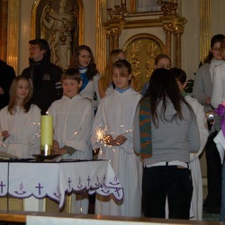 2007-12-20 Weihnachtsmesse in der Kirche am Rennweg