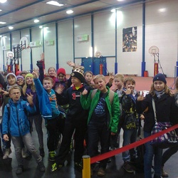 2014-11-06 Lehrausgang 1A  1B- Sportzentrum Fit and Fun