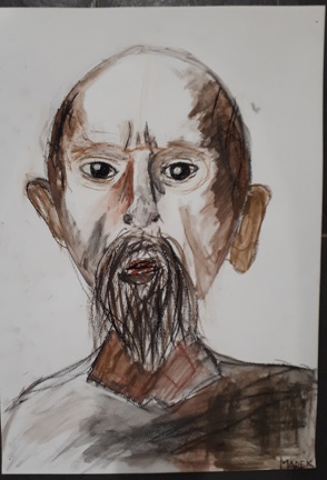 Malkurs 2B20181106 Portrait TGM13
