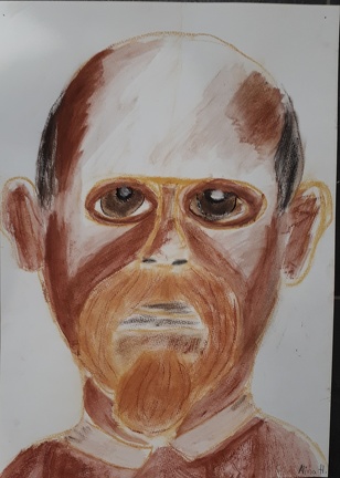 Malkurs 2B20181106 Portrait TGM14